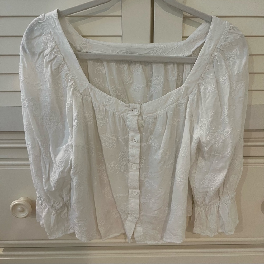 white blouse